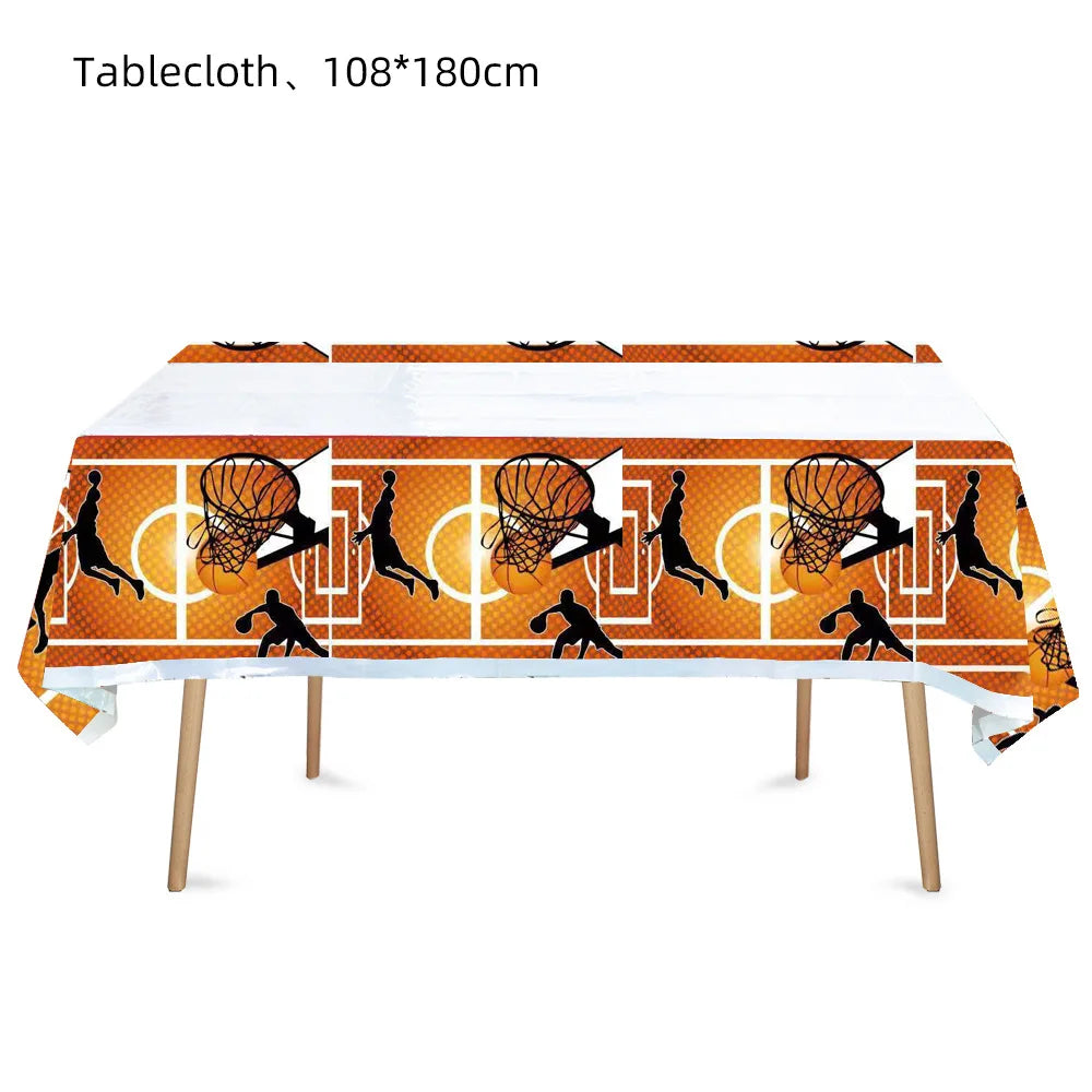 Basketball Party Tablecloth x1