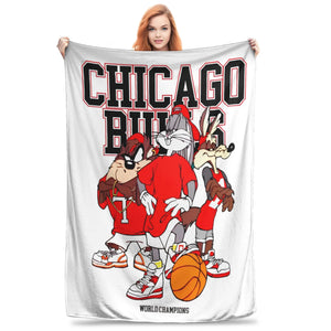Space Jam Knitted Blanket