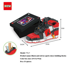 Load image into Gallery viewer, Building blocks basketball shoes