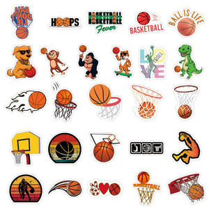 Basketball Stickers Various