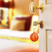 Load image into Gallery viewer, 12-24Pcs basketball ball keychain