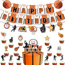 Load image into Gallery viewer, Basketball Themed Birthday Party Decorations