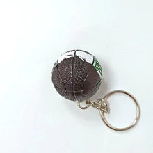 Load image into Gallery viewer, Mini Basketball Model Keychain/Keyring