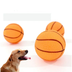 Small Basketball 6.5cm Dog Interactive Toy Ball