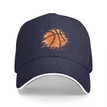 Load image into Gallery viewer, Basketball logo cap - various colours