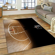 Load image into Gallery viewer, Basketball Court Rug - Various Designs