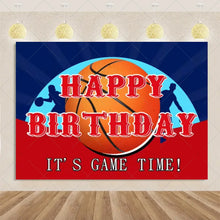 Load image into Gallery viewer, Basketball Game Backdrop Birthday Party Decorations