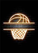 Load image into Gallery viewer, Modern Basketball Posters and Prints Neon