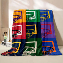 Load image into Gallery viewer, Basketball Art Printed Blanket