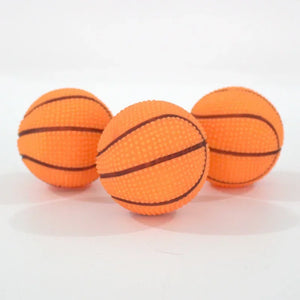 Small Basketball 6.5cm Dog Interactive Toy Ball
