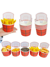 Load image into Gallery viewer, Party Basketball Snack Bowls &amp; Other Party Supplies