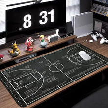 Load image into Gallery viewer, Basketball Court Large Mouse Pad