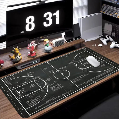 Basketball Court Large Mouse Pad