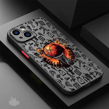 Load image into Gallery viewer, Basketball Art Phone Case for Apple iPhone 15 ,14