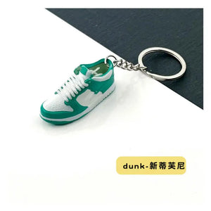 3D Basketball Shoes Keychain
