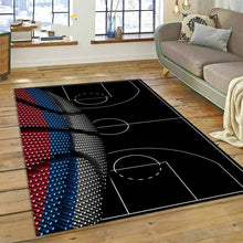 Load image into Gallery viewer, Basketball Court Rug - Various Designs