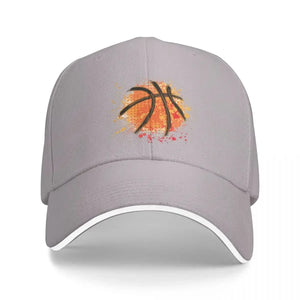 Basketball logo cap - various colours