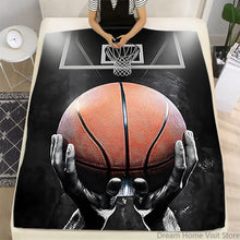 Load image into Gallery viewer, Basketball Player Print Blanket