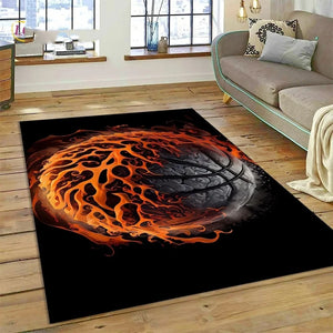 Basketball Court Rug - Various Designs