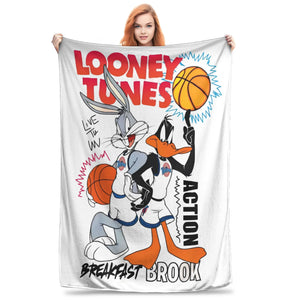 Space Jam Knitted Blanket