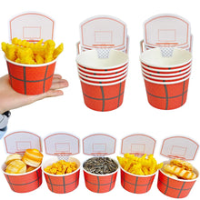 Load image into Gallery viewer, Party Basketball Snack Bowls &amp; Other Party Supplies