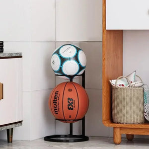 Basketball storage rack