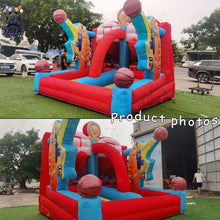 Load image into Gallery viewer, Inflatable Basketball Hoop Bouncy Castle