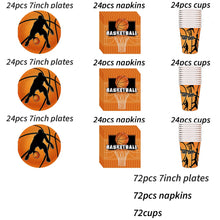 Load image into Gallery viewer, Basketball Birthday Party Decorations
