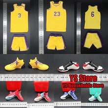 Load image into Gallery viewer, Basketball Player Mini Jersey Set - Clothes For Toy Male Figurine