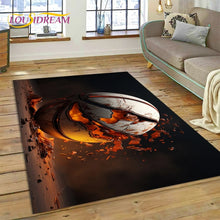 Load image into Gallery viewer, Basketball Court Rug