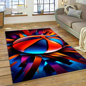 Basketball Court Rug - Various Designs