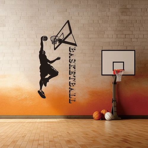 Basketball Dunking Decal