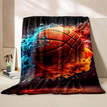 Load image into Gallery viewer, Basketball Art Printed Blanket