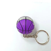 Load image into Gallery viewer, Mini Basketball Model Keychain/Keyring