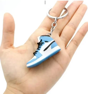 3D Basketball Shoes Keychain