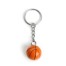 Load image into Gallery viewer, Basketball Keychain