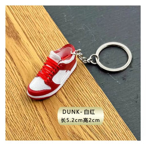 3D Basketball Shoes Keychain