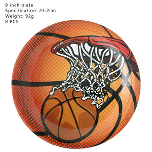 Basketball Paper Lanterns & Various Party Supplies