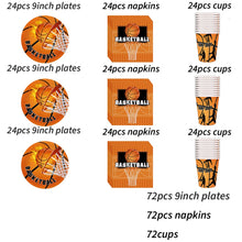 Load image into Gallery viewer, Basketball Birthday Party Decorations