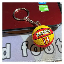 Load image into Gallery viewer, Basketball Keyring/keychain