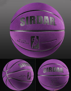 Soft Ultrafine Fiber Suede Basketball No.7 Indoor and Outdoor