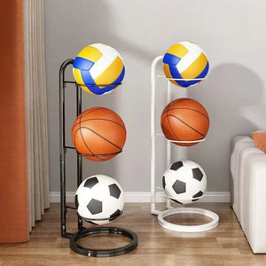 Basketball storage rack
