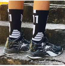 Load image into Gallery viewer, Kids Basketball Socks Breathable Cotton