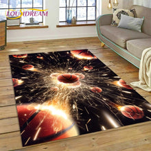 Load image into Gallery viewer, Basketball Court Rug