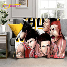 Load image into Gallery viewer, Cartoon Slam Dunk Basketball Anime Soft Blankets
