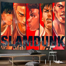 Load image into Gallery viewer, Slam Dunk Happy Birthday Banner Backdrop