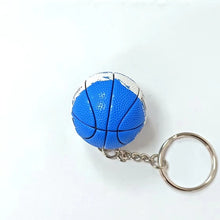 Load image into Gallery viewer, Mini Basketball Model Keychain/Keyring