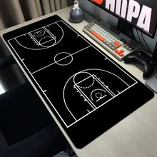 Load image into Gallery viewer, Basketball Large Mouse Pad