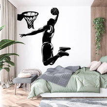 Load image into Gallery viewer, Basketball Wall Decal