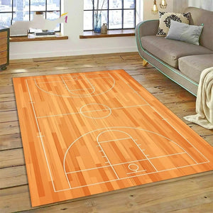 Basketball Court Rug - Various Designs